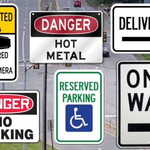 Aluminum Gauge Signs